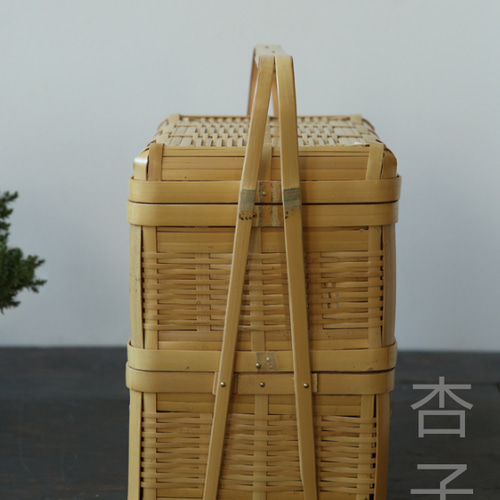 收納盒 茶道具籠 竹細工 Amazon.co.jp: 竹籠 竹篭 収納ケース 編まれた 天然素材 ふた