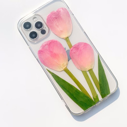 iPhone Xperia Galaxy 全機種対応 スマホケース 押し花ケース 人気 押し花 ❀ケース 花束 花物語 8枚目の画像