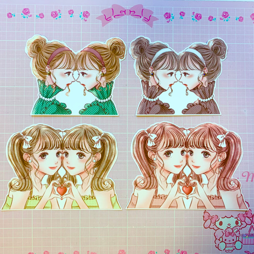 ダイカット【C】17枚 No.226 おすそ分けファイル、手帳、日記