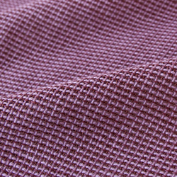 リネン＆コットン 手織りストール オールシーズン チクチクしない  ラベンダー x 茶紫 x こげ茶 4枚目の画像