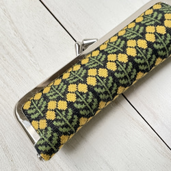 コンパクトコインケースplus(ミモザ・ブラック） 2枚目の画像