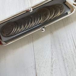 コンパクトコインケースplus(ミモザ・ブラック） 4枚目の画像