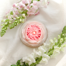 天然の蜜蝋　薔薇のキャンドル　オリビアローズオースチン 8枚目の画像