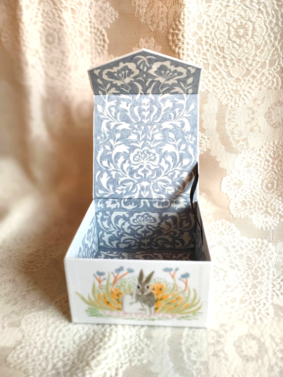 プレゼント　ジュエリーBOX化粧箱入り　イエロー・オレンジ　自分ご褒美　誕生日ギフト　お洒落収納　指輪スタンド 12枚目の画像