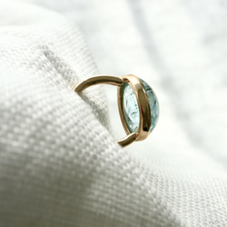 K10[人魚のaquamarine]アクアマリンring 8枚目の画像