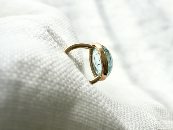 K10[人魚のaquamarine]アクアマリンring 8枚目の画像