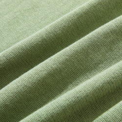 「No.1」可靠 ♪ 幸福舒適簡約設計棉質開襟衫長袖淺綠色 230301-2 第11張的照片