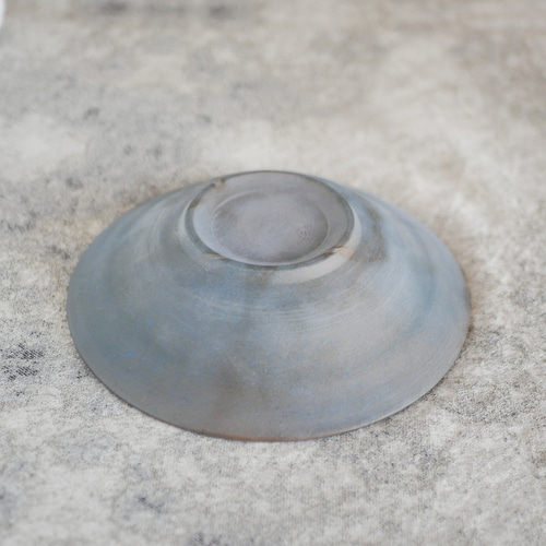 備前焼き 青備前のお皿（19cm） 中皿 bizen japan saizobou