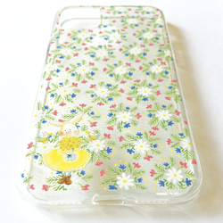 【受注生産】iPhoneケース マーガレットのお花畑 3枚目の画像