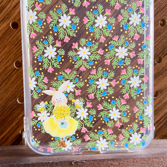 【受注生産】iPhoneケース マーガレットのお花畑 7枚目の画像