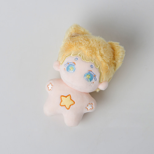 5cm/10cm 星体 ぬいぐるみ/ キュート ぬいぐるみ/ 黄色い髪