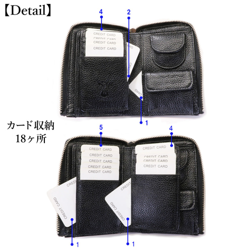 本革 (エイ革) スティングレイ ガルーシャ 折り財布 本革 (エイ革) スティングレイ ガルーシャ 折り財布