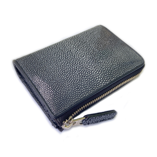 【新品】スティングレー 長財布 ポリッシュ加工 ダークブラウン ☆新着☆ スティングレー 長財布 ポリッシュ加工 ウォレット
