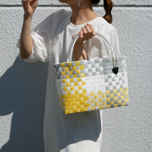 Creema限定母の日ギフトセット ペア 2WAYプラカゴバッグ かごバッグ