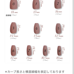 計測用ネイルチップ 4枚目の画像