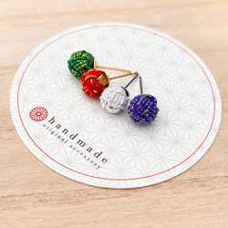精麻と古代樹たちのブレスレット【杜の守り神】 お守りブレスレット「祝り」 九尾狐天珠 紅桜瑪瑙
