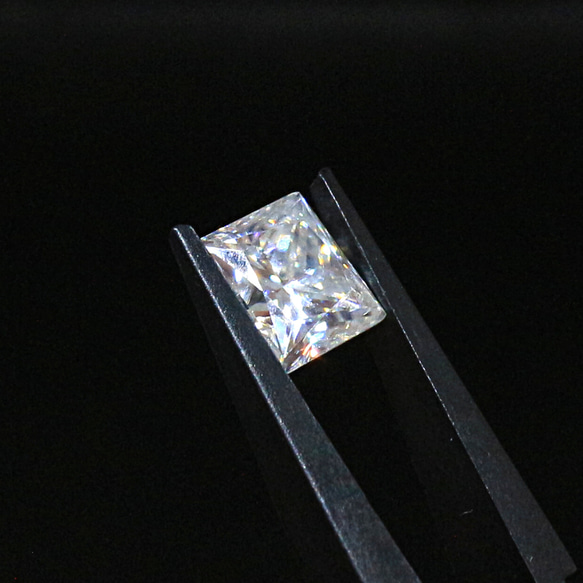 AG-L-153 人工宝石 ルース 素材 モアサナイト 約2.84ct 7枚目の画像