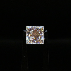 AG-L-154 人工宝石 ルース 素材 モアサナイト 約2.85ct 2枚目の画像