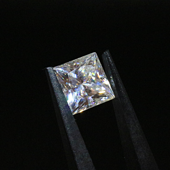 AG-L-154 人工宝石 ルース 素材 モアサナイト 約2.85ct 6枚目の画像