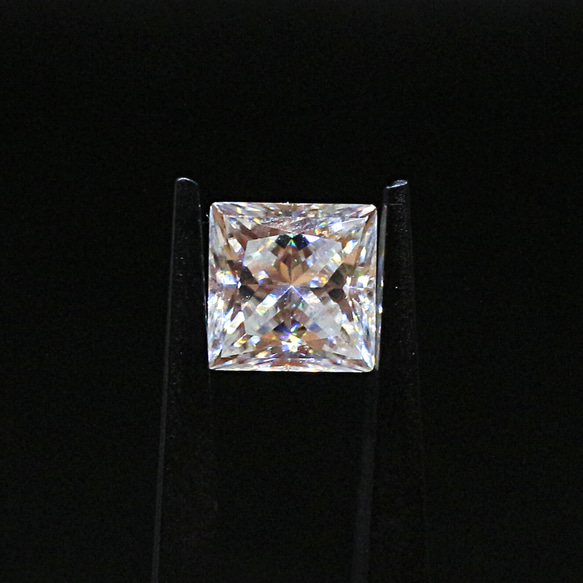 AG-L-155 人工宝石 ルース 素材 モアサナイト 約2.9ct 2枚目の画像