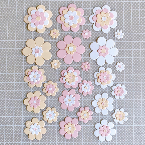 ✧︎送料込み✧︎クラフトパンチ 花 アルバム 飾り 寄せ書き