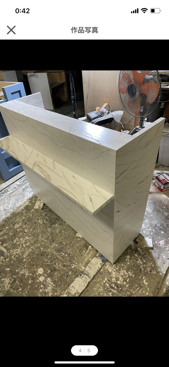 レジカウンター　受付カウンター 