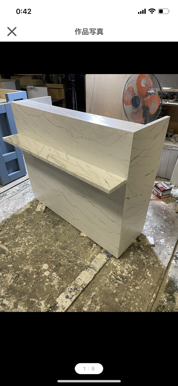 レジカウンター　受付カウンター 