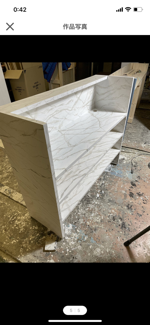 レジカウンター　受付カウンター 