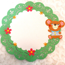 動物*くまさん*バレンタイン*ハート*クラフトパンチ*アルバム*A その他