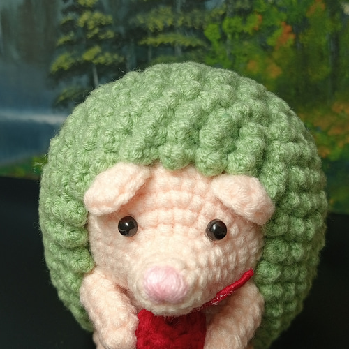 凛*.様 あみぐるみ★ハリネズミくん★ハンドメイド 107b6c350ee3a9d467710bc1ae20a1