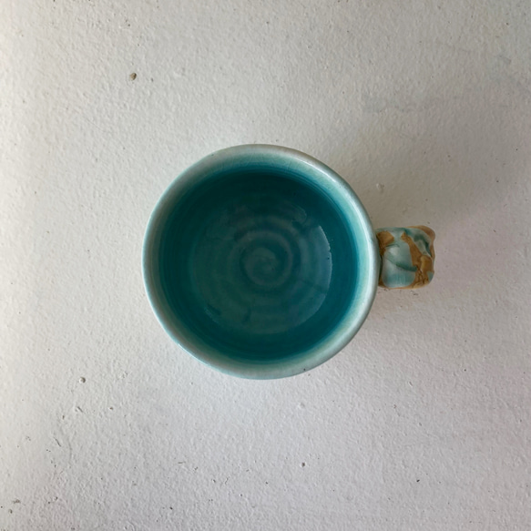 薄水釉コーヒーカップ 2枚目の画像