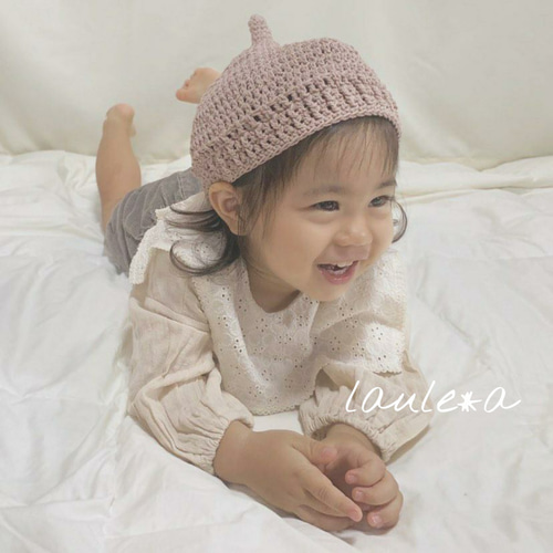 カラー選べます！)どんぐり帽子❤︎.* 帽子(ベビー・キッズ) laule*a