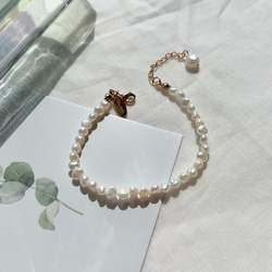 4-5mm pearl bracelet 7枚目の画像