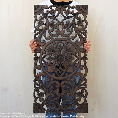 楽天市場】幸運ガジュマルレリーフ 60×80cm レリーフ アジアン