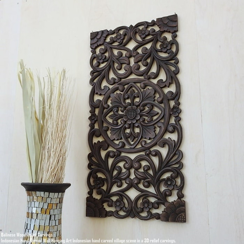 楽天市場】幸運ガジュマルレリーフ 60×80cm レリーフ アジアン