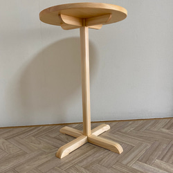 木製サイドテーブル（ヒノキ）【受注製作販売】 8枚目の画像