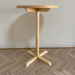木製サイドテーブル（ヒノキ）【受注製作販売】 7枚目の画像