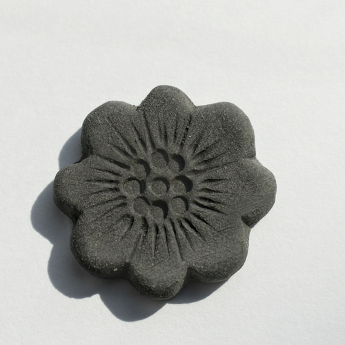 陶器のアクセサリー アネモネ ヘアゴム/ブローチ/ポニーフック/帯留め