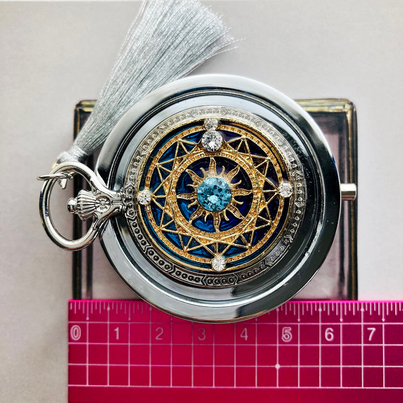 魔術師の小物入れー懐中時計型（三分割） 9枚目の画像