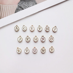 春の新作！【iphone】手帳型ケース ♥ サクラ 桜チャーム＆選べるイニシャル ストラップ付き ペールブルー 7枚目の画像