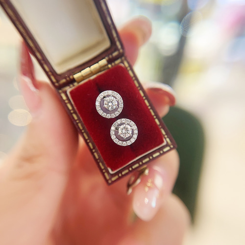 天然ダイヤモンド3wayピアスk18 ピアス（スタッド・一粒） パール  