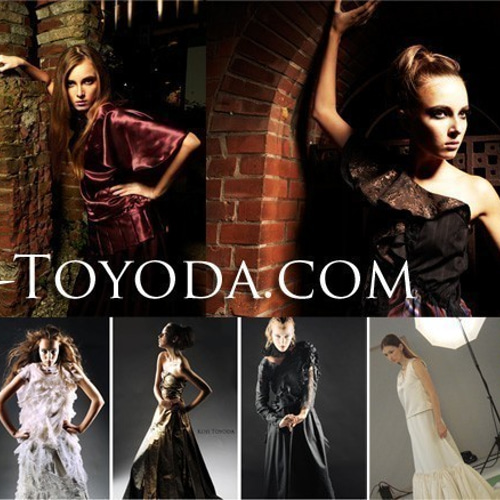 1点もの・デザイン画付き】イタリア製ウール生地切り替えワンピース  