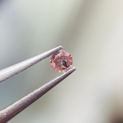 天然　ピンクダイヤモンド　(トリート) ルース　　0.112ct 宝石 10枚目の画像