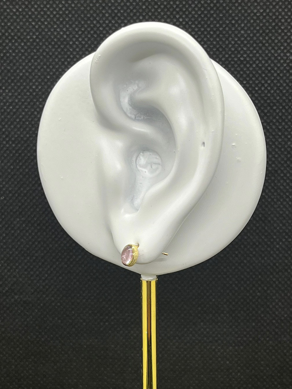 K18ピンクトルマリンピアス