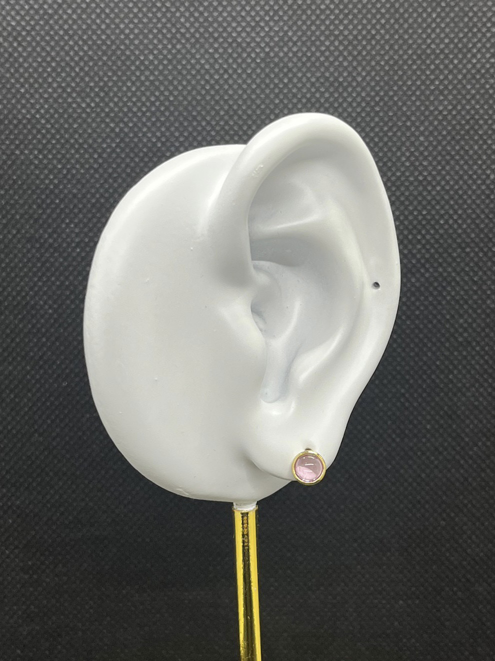 K18ピンクトルマリンピアス