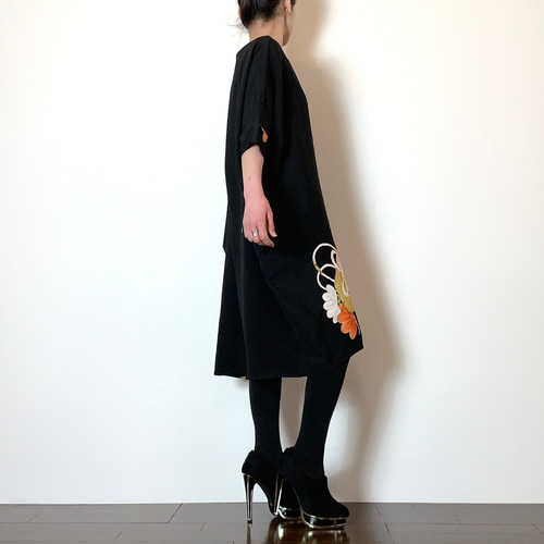 着物リメイク 留袖 モモンガワンピース ワンピース komomo 通販