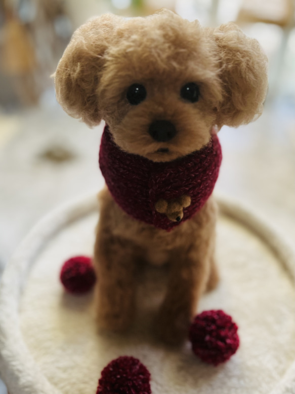 羊毛フェルトの愛犬さんオーダーメイド大きなサイズ 