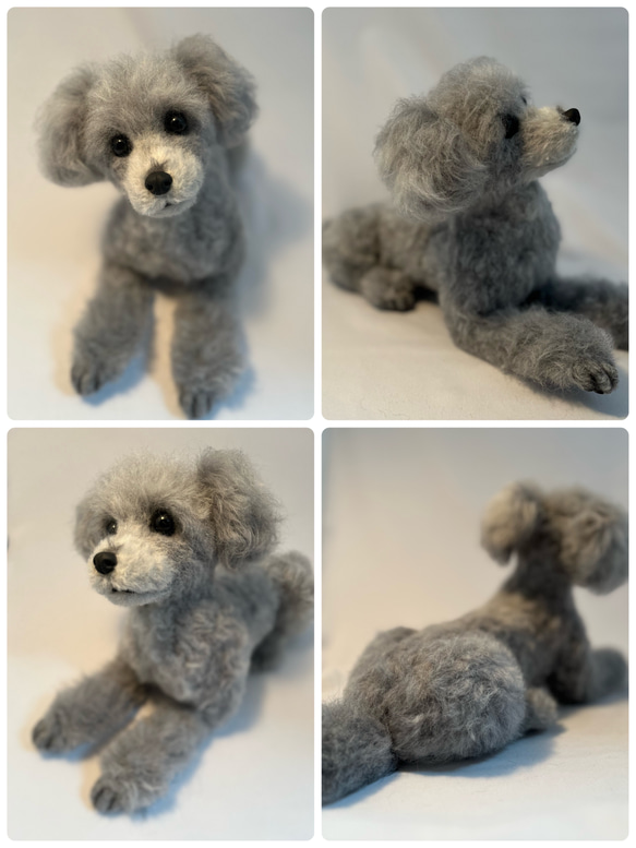 羊毛フェルトの愛犬さんオーダーメイド大きなサイズ 