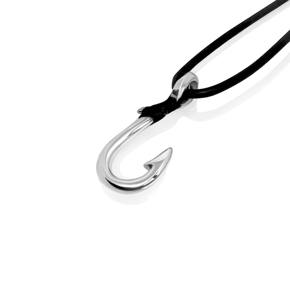 Hawaiian Hook Pendant – Silver 2枚目の画像