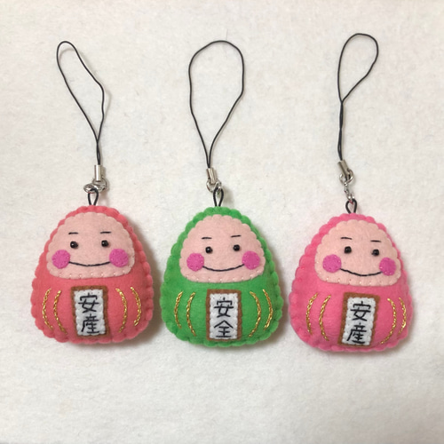 How to Make a Daruma Mascot with Felt】with a free pattern
